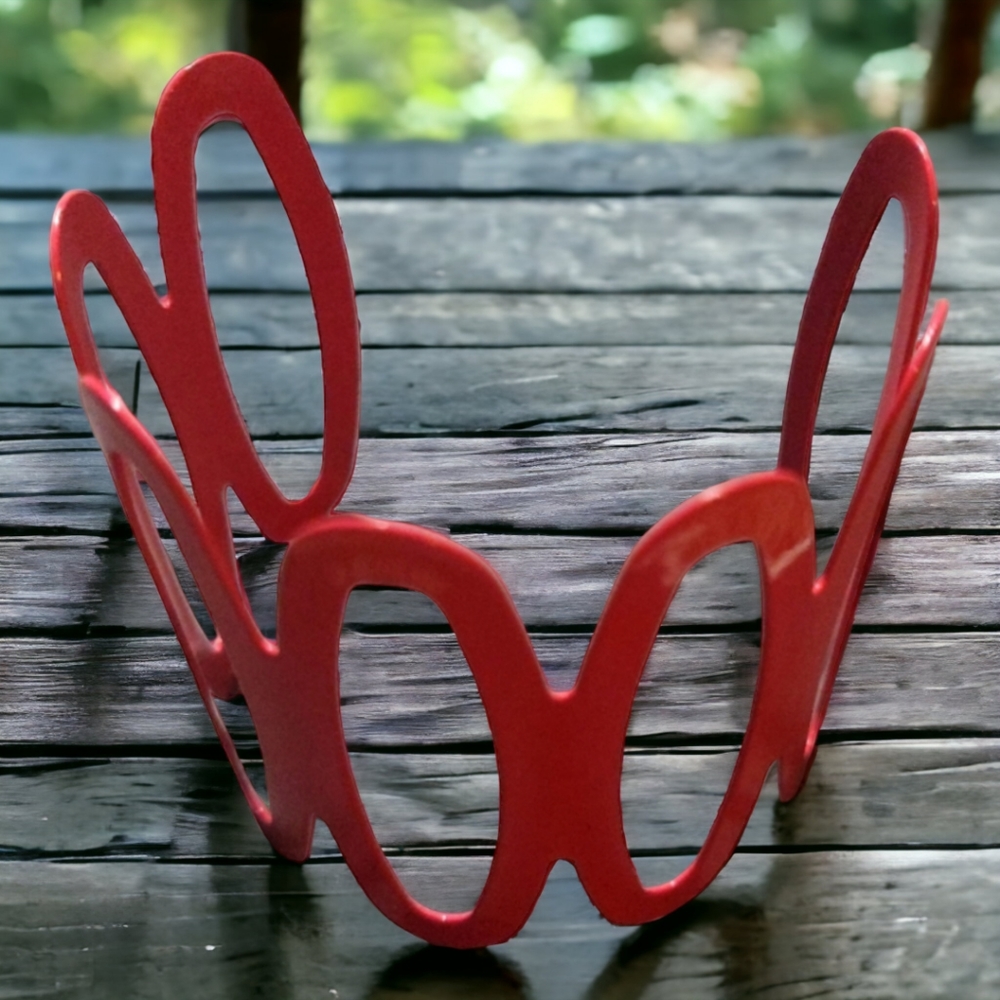 Metal cuff bracelet